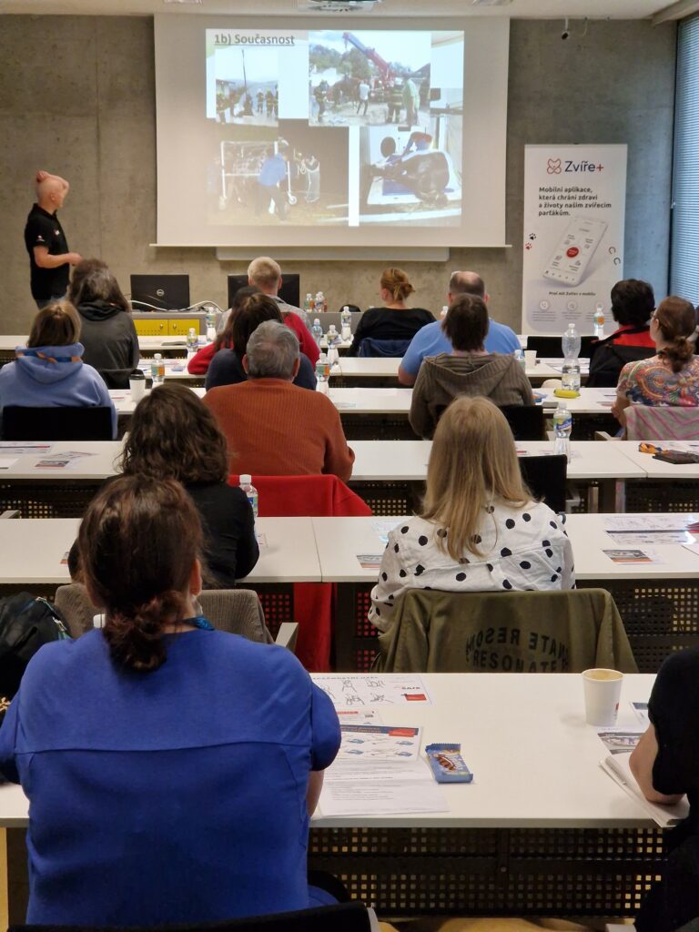 Účastníci semináře pro veterinární inspektory SVS v posluchárně VETUNI Brno